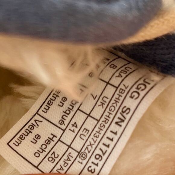 UGG Neumel Natural Boot in Blue Denim - Picture 7 of 8